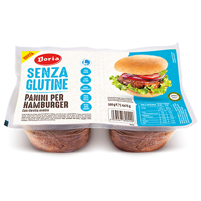 Panini Per Hamburger Doria Senza Glutine