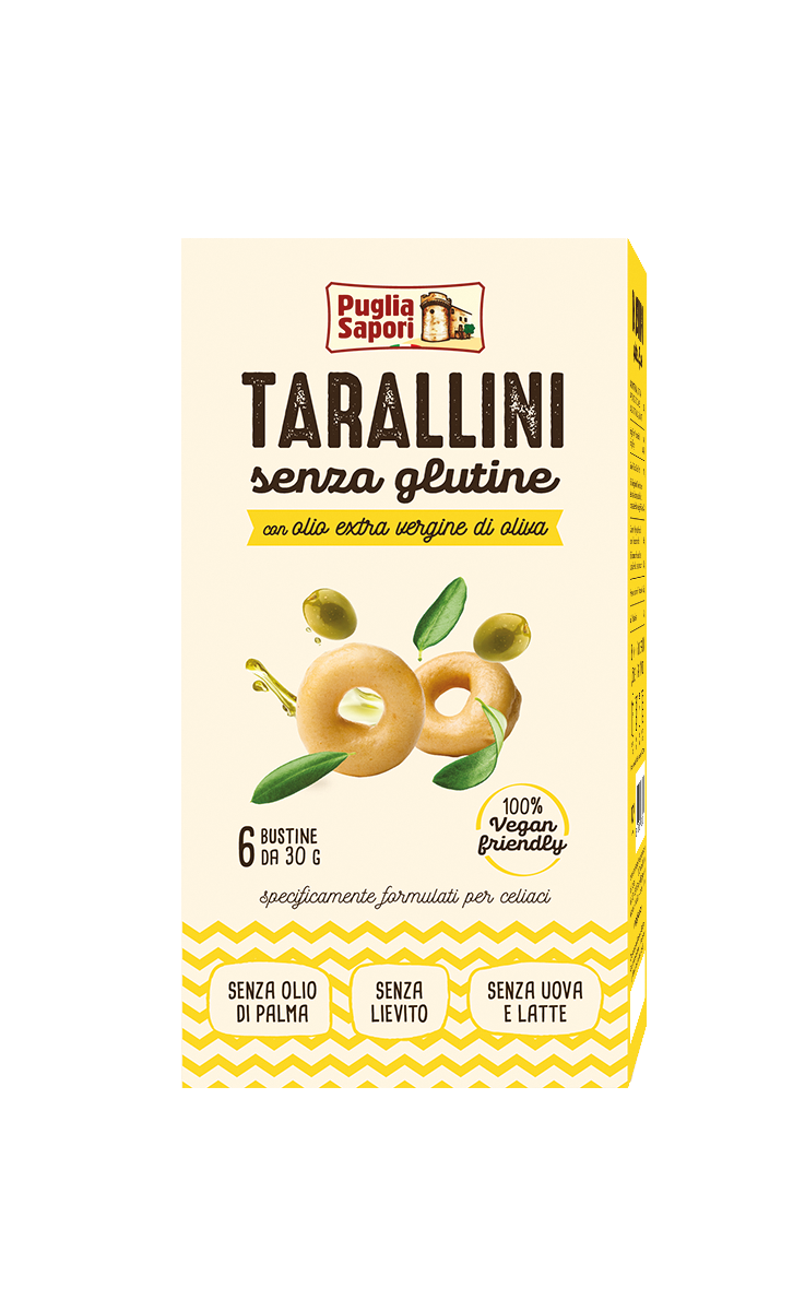 Tarallini con Olio EVO Puglia Sapori Senza Glutine