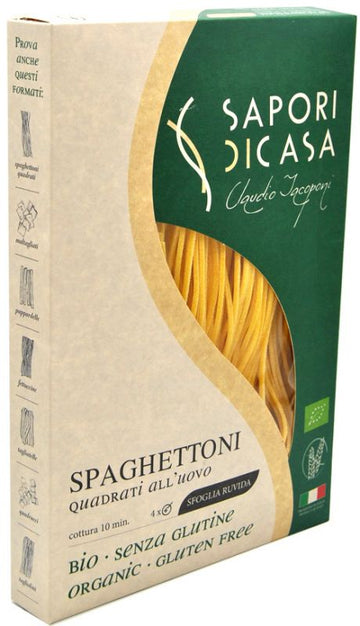 Organic Egg Square Spaghettoni Sapori Di Casa Gluten Free