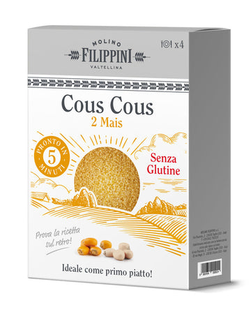 Cous Cous 2 Mais Molino Filippini Senza Glutine