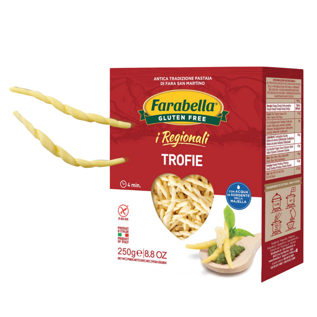 Trofie "the regional" Farabella Gluten Free