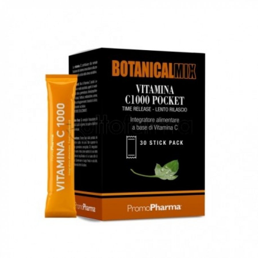 Vitamina C1000 Pocket 30 Stick Promopharma